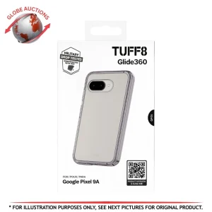 Google Pixel 9A TUFF8 Fitted Hard Shell Case - Clear