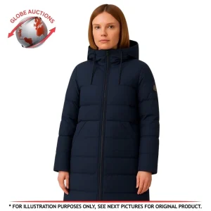 Kanuk Women's Navy Down Hooded Winter Coat – Size M – Made in Canada
