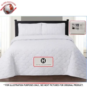 Premium Hotel Collection Supima King Flat Sheet - 100% cotton (White)