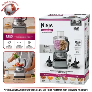 Ninja 850-Watts Professional Food Processor 9-Cup Capacity (BN600C)