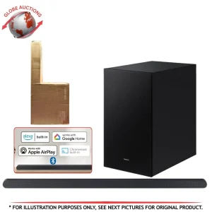 Samsung 3D Smart Sound Bar With Wireless Subwoofer (Remote, Cables & Charger)