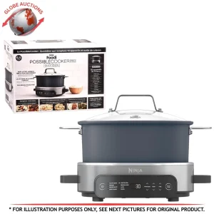 Ninja Foodi 6.5‑Qt Possible Slow Cooker Pro with Rice, Pasta, Oats & Sear