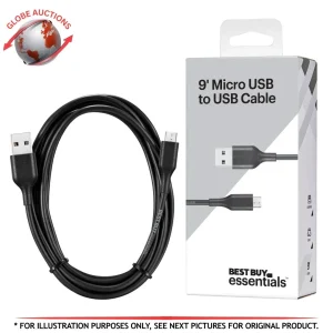 Best Buy Essentials 8.9 ft. Micro USB/USB-A Cable (BE-MMA922K-C) 2.7m