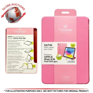 Tucano iPad 10th/11th Gen Satin Folio Case 10.9” Blue