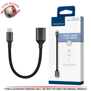 Insignia 5Gbp USB C to USB 3.0 Adapter Plug & Play Insignia USB-C (NS PA3C3A C)
