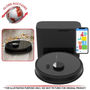 bObsweep Dustin Wi-Fi Connected Self-Empty Robot Vacuum & Mop