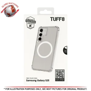 Samsung Galaxy S25 MagSafe Clear TUFF8 QI2 Rugged Case