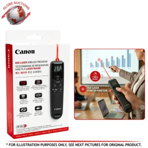 Canon PR100-R Wireless Presenter 50-ft Range with Red Laser and LCD Screen