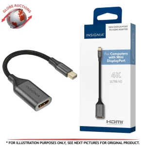 Insignia Mini DisplayPort to HDMI Adapter 4K Ultra HD (Model NS-PAMDHD-C)
