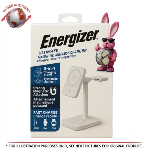 Energizer 3-in-1 Magnetic Wireless Charger Stand (WCP304) – Fast Charge 15W