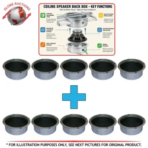 10 Pieces TOA Canada Back Box for  Ceiling Speakers (Model: BB-580)