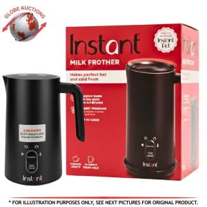 Instant Milk Frother Hot & Cold Foam Maker with 4 Programs_ 500W