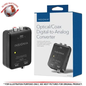 Insignia Optical Coax Digital to Analog Audio Converter (NS HZ313 C)