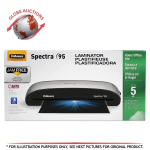 Fellowes Spectra 95 Jam-Free Laminator 9.5" with 10 Pouches in box